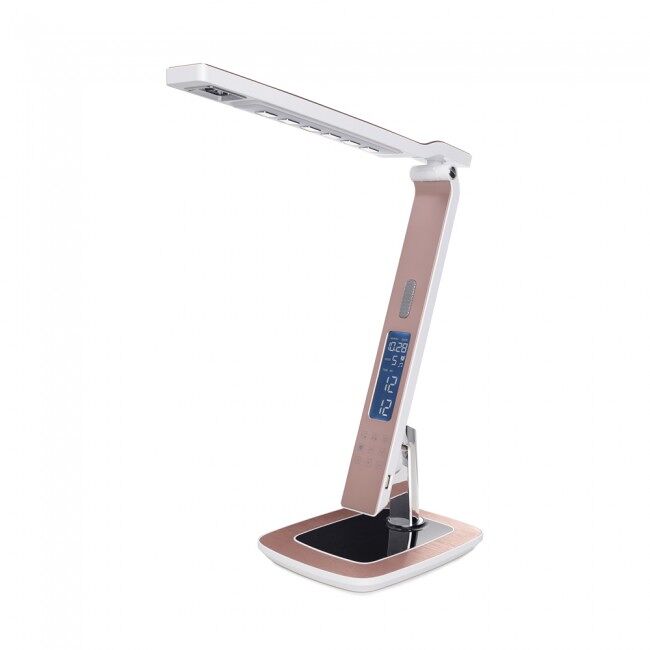 Flexo led con despertador miri 10w marca cristalrecord