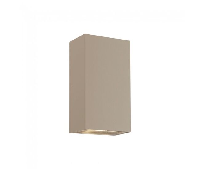 Aplique de exterior led rold kubi (2x5w) marca nordlux
