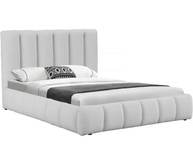 Cama nórdica con arcón "annie" - 140 x 190 cm - blanco