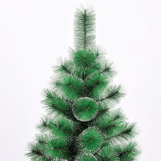 Árvore de Natal artificial de azevinho de 180 cm, árvore de Natal nevada com agulhas de pinheiro naturais e neve Árvore de Natal artificial de azevinho de 180 cm, árvore de Natal nevada com agulhas de pinheiro naturais e neve