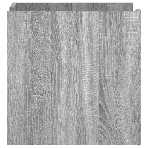 Mesa De Cabeceira - Mesinha De Cabeceira 45x50x50 cm derivados de madeira cinzento sonoma