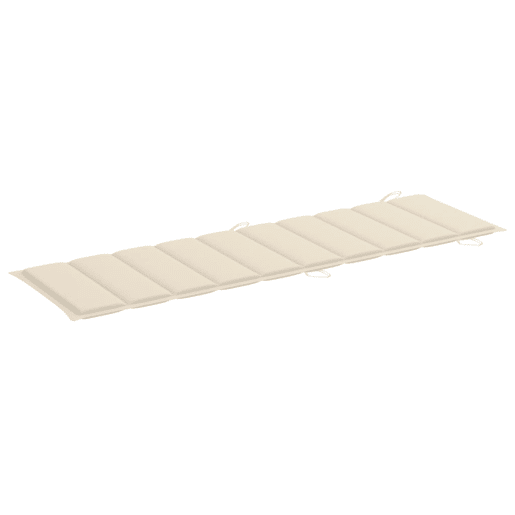 Conjunto de 2 espreguiçadeiras espreguiçadeira para banhos de sol jardim cama terraço móveis de exterior com almofadas madeira de acácia maciça 02_0012044
