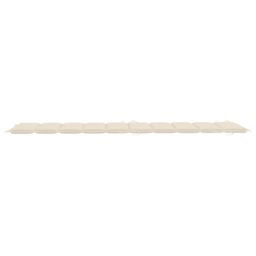 Conjunto de 2 espreguiçadeiras espreguiçadeira para banhos de sol jardim cama terraço móveis de exterior com almofadas madeira de acácia maciça 02_0012044