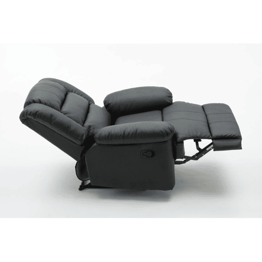 Poltrona de relaxamento Buckingham - 85 x 93 x 100 cm - Preto
