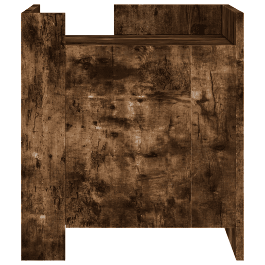 Mesa De Cabeceira - Mesinha De Cabeceira 45x50x50 cm derivados de madeira carvalho fumado