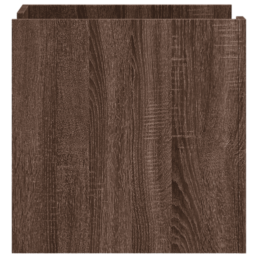 Mesa De Cabeceira - Mesinha De Cabeceira 45x50x50 cm derivados madeira carvalho castanho