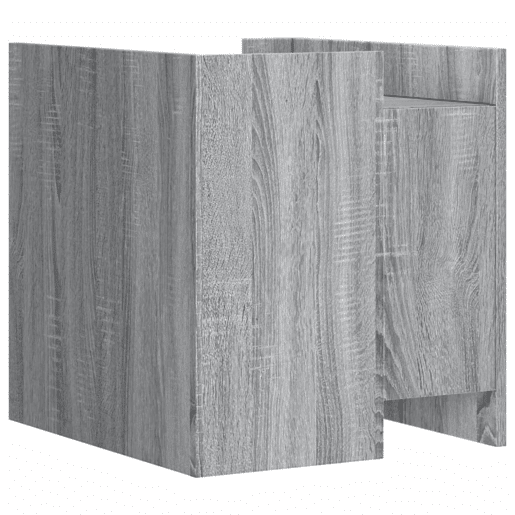 Mesa De Cabeceira - Mesinha De Cabeceira 45x50x50 cm derivados de madeira cinzento sonoma