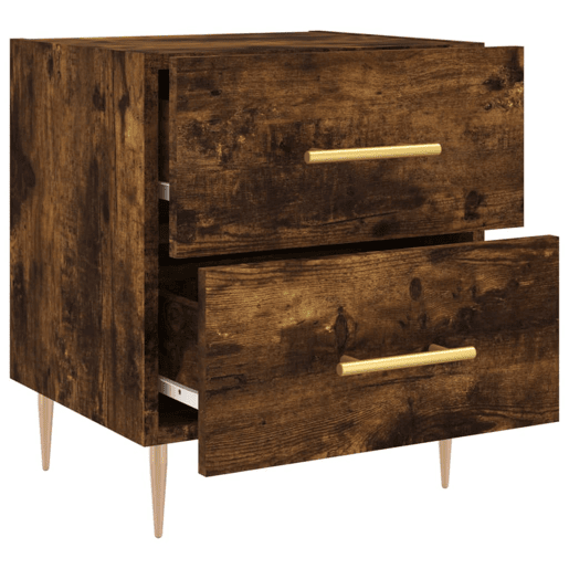 Mesa De Cabeceira - Mesinha De Cabeceira 40x35x47,5 cm derivados madeira carvalho fumado