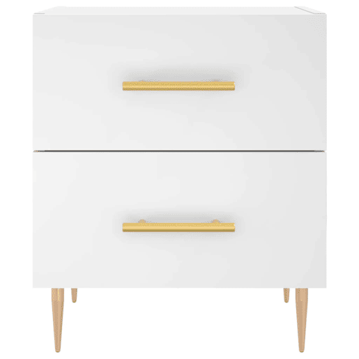 Mesa De Cabeceira - Mesinha De Cabeceira 40x35x47,5 cm derivados de madeira branco