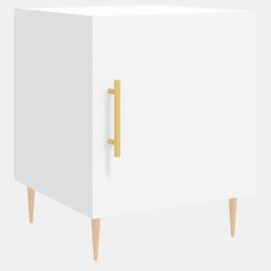 Mesa De Cabeceira Mesinha De Cabeceira - 40x40x50 cm derivados de madeira branco