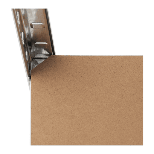 Prateleira para carga pesada 100 x 60 x 197 cm suporta 5 x 150 kg ferramentas robustas para oficina de garagem cinza 14_0005173