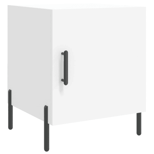 Mesa De Cabeceira Mesinha De Cabeceira - 40x40x50 cm derivados de madeira branco