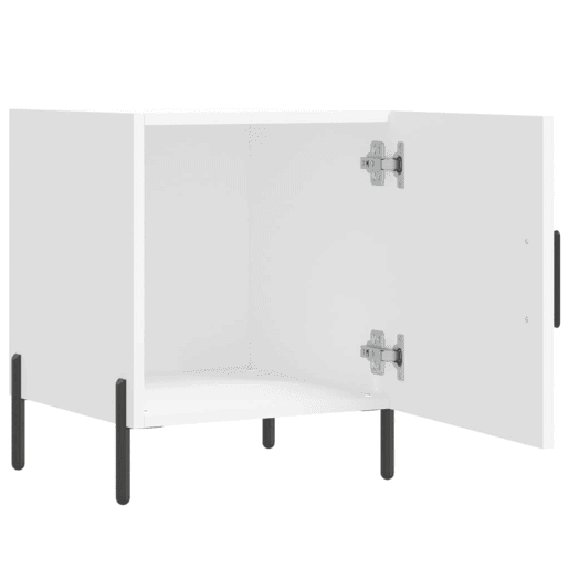 Mesa De Cabeceira Mesinha De Cabeceira - 40x40x50 cm derivados de madeira branco