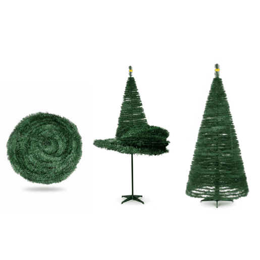 Árvore de Natal dobrável e retrátil de 180 cm - Fácil de montar Árvore de Natal dobrável e retrátil de 180 cm - Fácil de montar