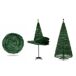 Árbol de Navidad Plegable y Retráctil Árbol de Navidad Plegable y Retráctil Verde