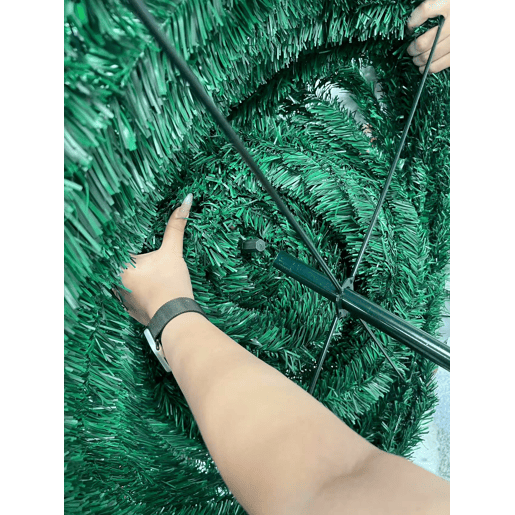 Árvore de Natal dobrável e retrátil de 180 cm - Fácil de montar Árvore de Natal dobrável e retrátil de 180 cm - Fácil de montar