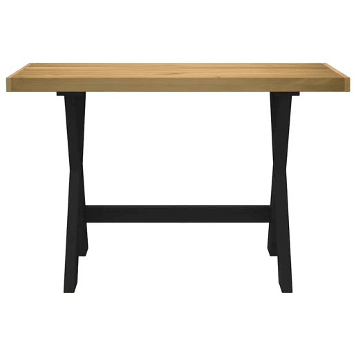 Secretária - Escrivaninha de computador com pernas forma X 120x50x75 cm pinho maciço Secretária - Escrivaninha de computador com pernas forma X 120x50x75 cm pinho maciço