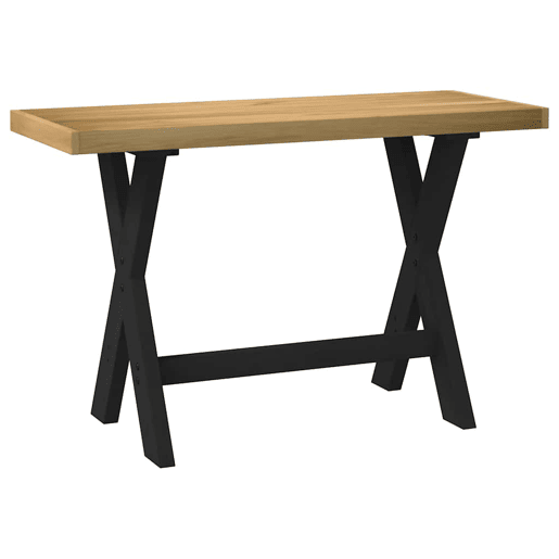 Secretária - Escrivaninha de computador com pernas forma X 120x50x75 cm pinho maciço Secretária - Escrivaninha de computador com pernas forma X 120x50x75 cm pinho maciço