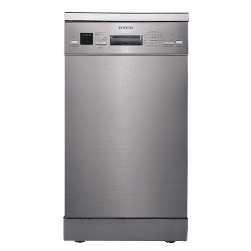Lavavajillas Infiniton DIW-4513XD3, 45 cm, 10 Servicios, 7 Programas, D, Inox