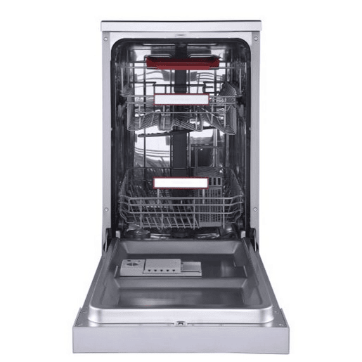 Lavavajillas Infiniton DIW-4513XD3, 45 cm, 10 Servicios, 7 Programas, D, Inox
