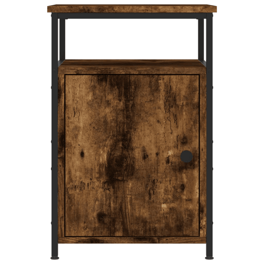 Mesa De Cabeceira - Mesinha De Cabeceira 40x42x60 cm derivados madeira carvalho fumado