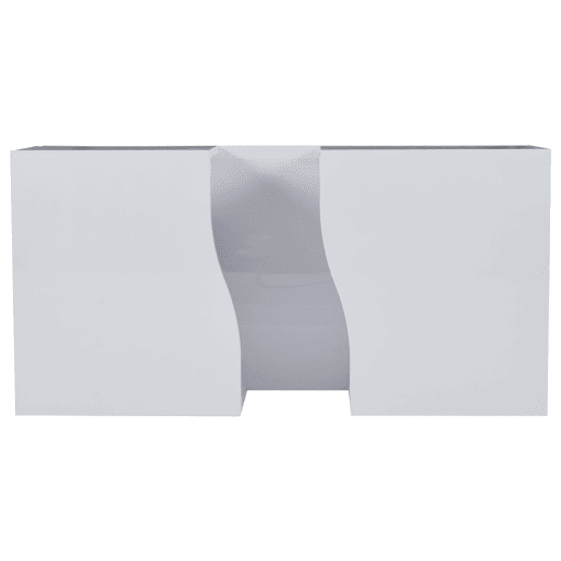 Mesa de café moderna LED - 100 x 50 x 35 cm - Mesa auxiliar branca com luz LED e painel acrílico - Branco Mesa de café moderna LED - 100 x 50 x 35 cm - Mesa auxiliar branca com luz LED e painel acrílico - Branco