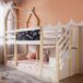Cama litera 96x257 Cama litera 96x257 Blanco