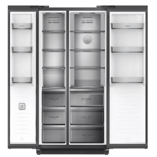 Frigorífico Americano Infiniton SBS-535A93XEB u2013 Aço Inox, Slot-In, 508L