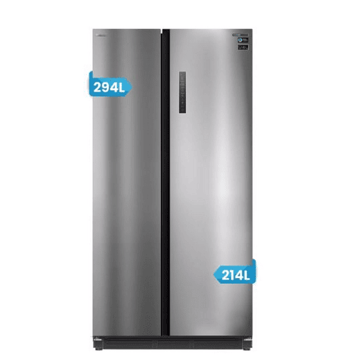 Frigorífico Americano Infiniton SBS-535A93XEB u2013 Aço Inox, Slot-In, 508L