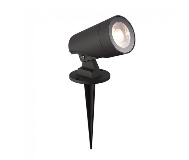 Foco led de exterior con piqueta kat 12w marca wonderlamp