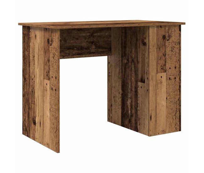 Escritorio - mesa de ordenador de madera de ingeniería envejecida 100x55x75 cm