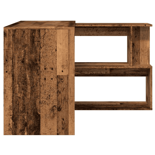 Mesa de canto - Secretária Madeira Velha 200,5x50x76 cm Madeira Engenheirada