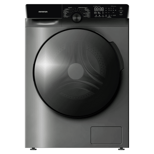 Máquina de Lavar e Secar Infiniton WSD-K0A7D5DK, 10 kg  7 kg, 1500 RPM, AD, 14 Programas, Dark Inox