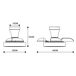 Ventilador de Techo con Luz Pequeño Motor DC Ventilador de Techo con Luz Pequeño Motor DC Blanco