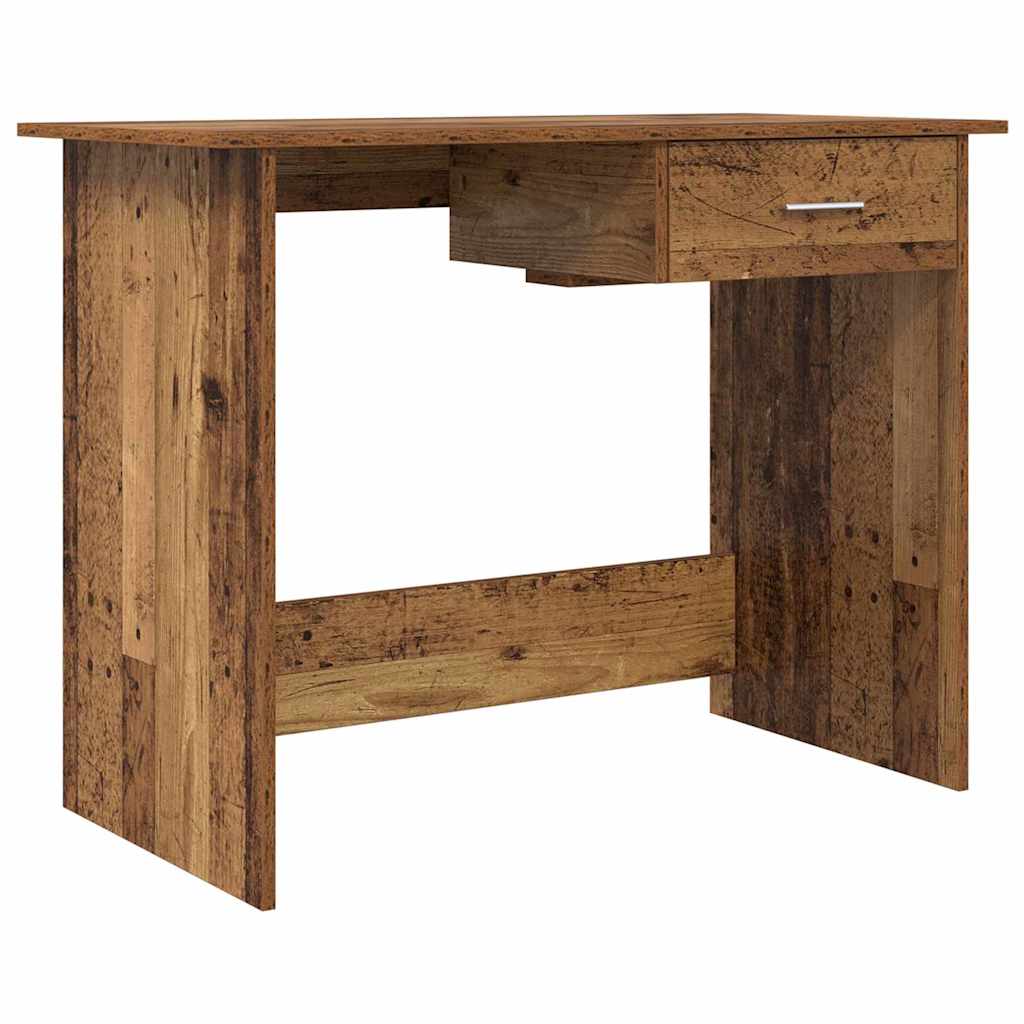 Escritorio - mesa de ordenador madera antigua 100 x 50 x 76 cm madera contrachapada