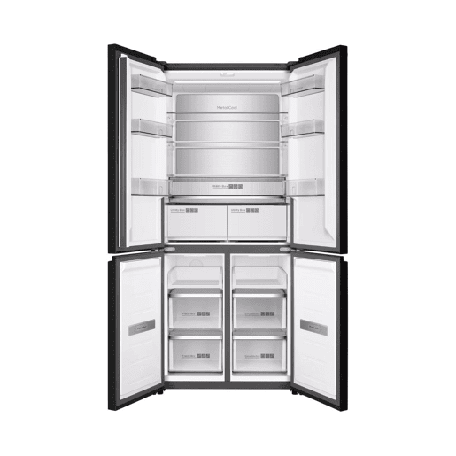 Frigorífico Americano Infiniton AMCB-580CD90NEC u2013 456 L, Slot-In, Cristal Preto
