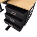 Escritorio - Mesa de Ordenador Escritorio - Mesa de Ordenador Negro/ Madera