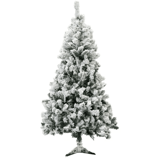 Árvore de Natal artificial com neve de 120 cm e efeito neve premium