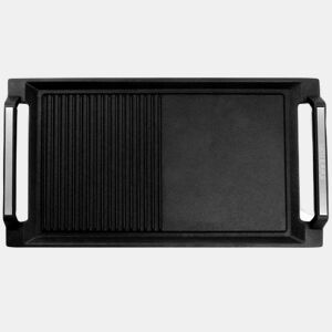 Chapa Grill Infiniton GRILL A44I, Compatível apenas com placas de indução, Ferro Fundido, Preto