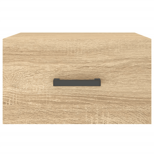 Mesa De Cabeceira De Parede Mesinha De Cabeceira - 35x35x20 cm cor sonoma