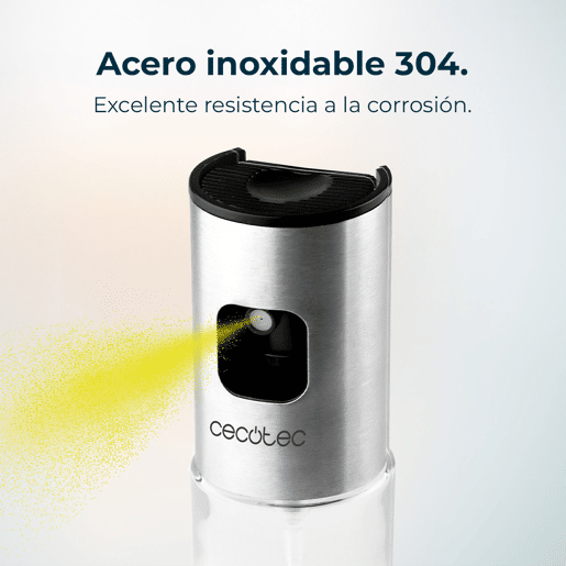 Cecotec Pulverizador de óleo em vidro e aço inoxidável 304 com uma capacidade de 100 ml. Cecotec Pulverizador de óleo em vidro e aço inoxidável 304 com uma capacidade de 100 ml.