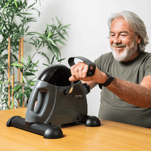 Pedaleador Estático para Braços e Pernas com Tapete Velora 2100 InnovaGoods