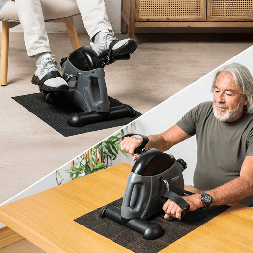 Pedaleador Estático para Braços e Pernas com Tapete Velora 2100 InnovaGoods