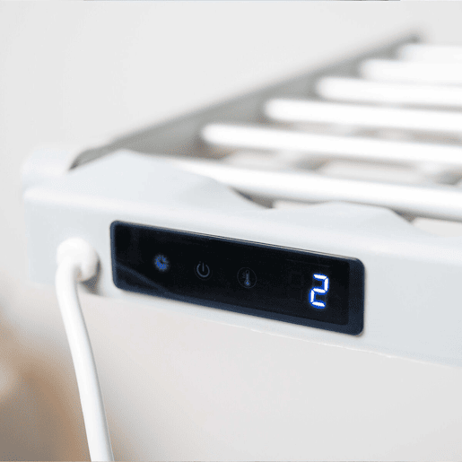 Varal Elétrico Dobrável com Asas, Tela Touch, Temporizador e Controle de Temperatura Warmmat InnovaGoods 230 W 20 Barras