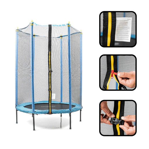 Cama Elástica Infantil com Rede de Segurança Zuply InnovaGoods
