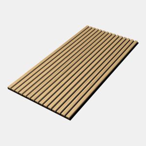 Conjunto de 16 painéis acústicos de parede 3D Vang MDF 120x60x2 cm (11,52 m²) - carvalho escuro NEU.HOLZ