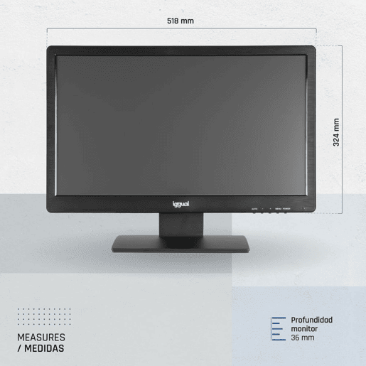 Monitor iggual IGG319840 21,5 Full HD Monitor iggual IGG319840 21,5 Full HD