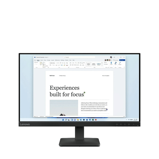 Monitor Lenovo 68C2KAC1EU Full HD 23,8