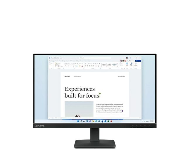Monitor lenovo 68c2kac1eu full hd 23,8"