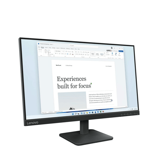 Monitor Lenovo 68C2KAC1EU Full HD 23,8